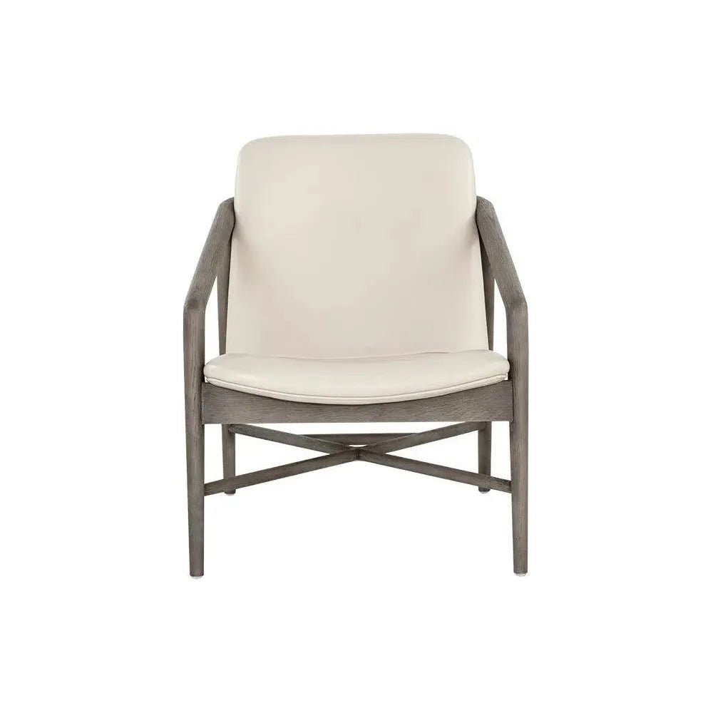 Cinelli Leather Lounge Chair - LOOMLAN - SUNPAN - Accent Chairs