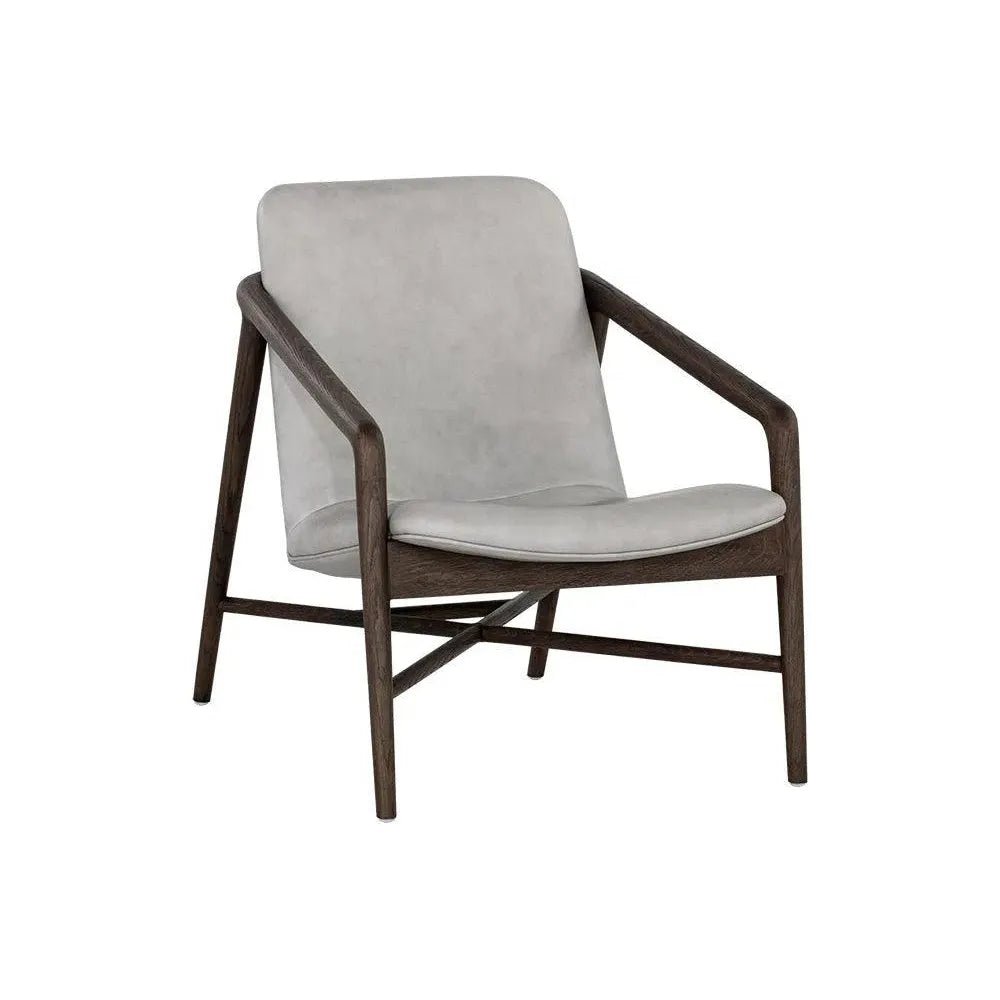 Cinelli Leather Lounge Chair - LOOMLAN - SUNPAN - Accent Chairs