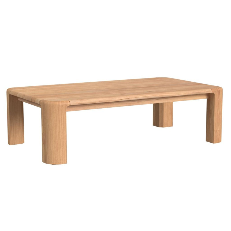 Natural Teak Outdoor Coffee Table