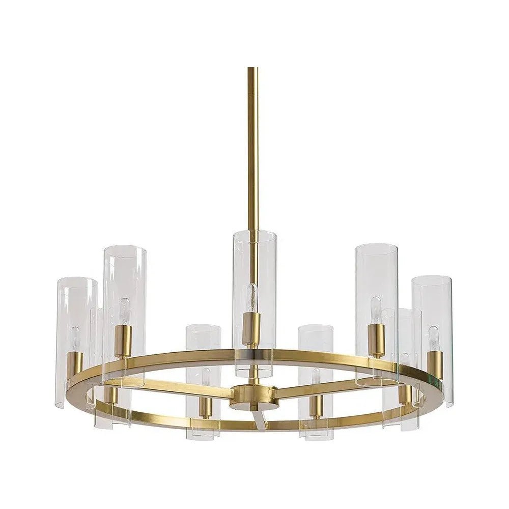 Clarabelle Iron Small Chandelier - LOOMLAN - SUNPAN - Chandeliers