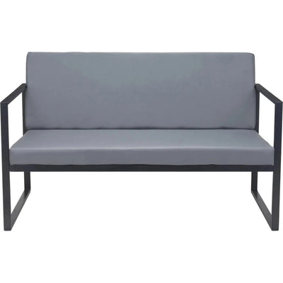 Claremont Sofa Gray in Steel Frame - LOOMLAN - Zuo Modern - Sofas & Loveseats