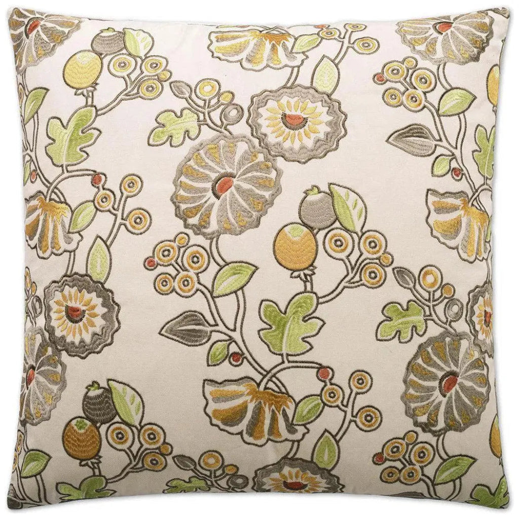 Clarissa Brown Throw Pillow With Insert - LOOMLAN - D.V. Kap - Throw Pillows