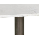 Claudia Marble Top Square Bistro Table - LOOMLAN - SUNPAN - Dining Tables