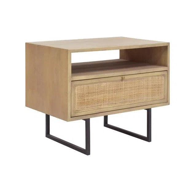 Clay Brown Mango Wood End Table - LOOMLAN - Artesia - Side Tables