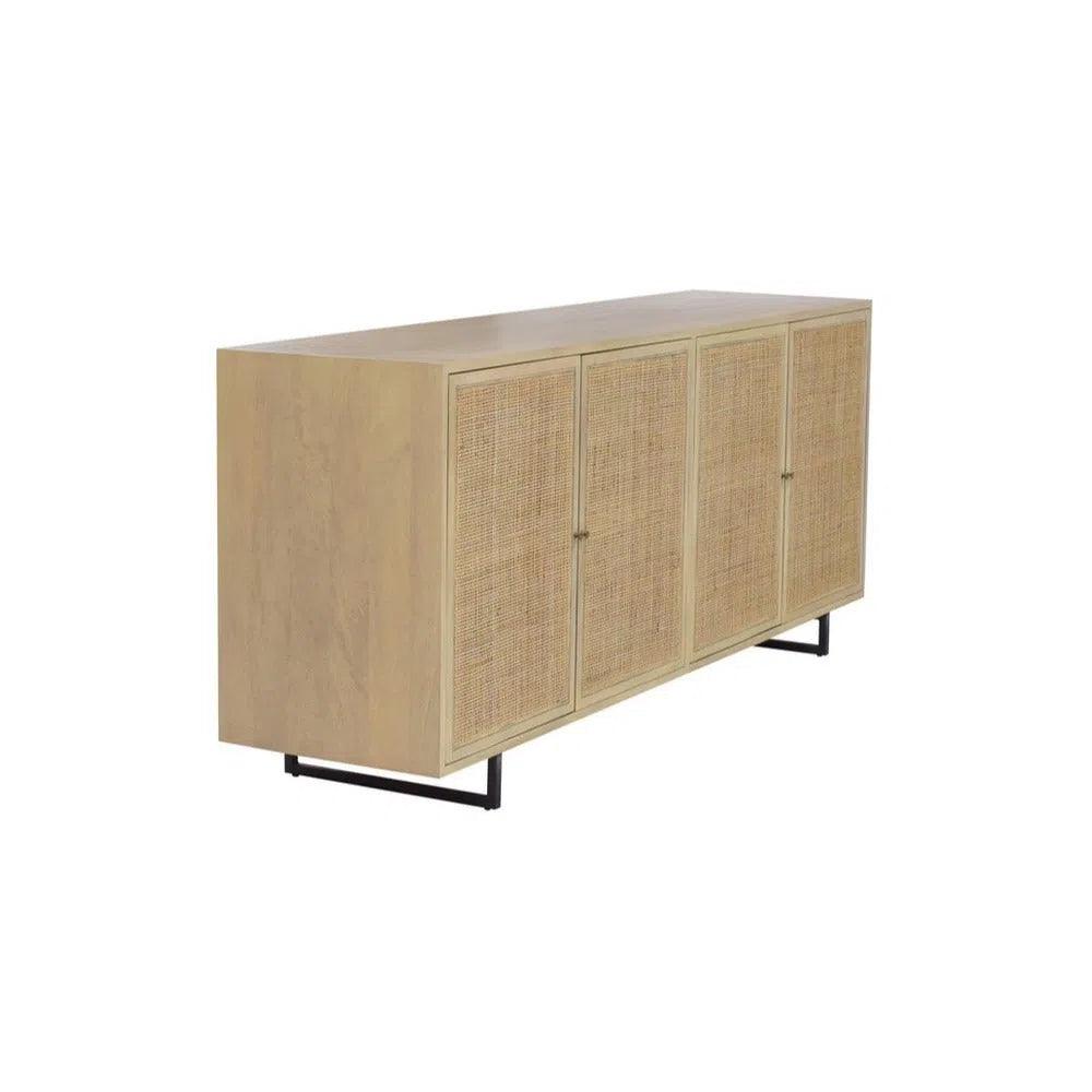 Clay Brown Sideboard Crafted from Solid Wood - LOOMLAN - Artesia - Sideboards