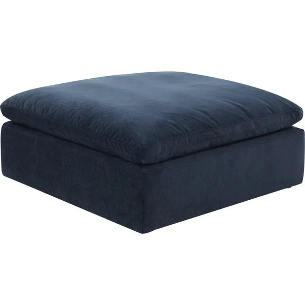 Clay Performance Fabric Ottoman - LOOMLAN - Moe's Home - Ottomans