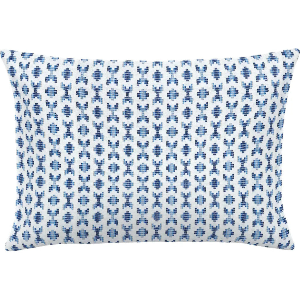 Clockwork Sky Handmade Outdoor Pillow - LOOMLAN - Earnest Collection - Outdoor Pillows