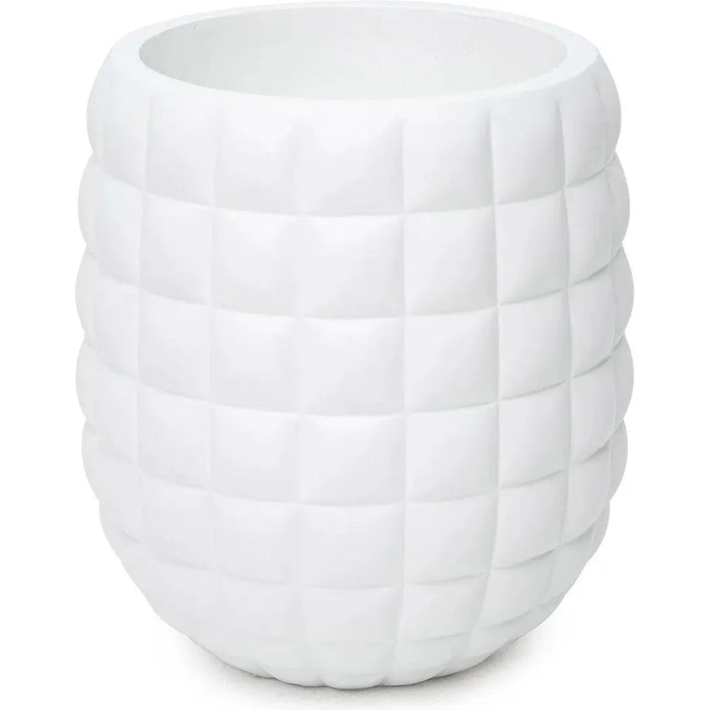 Cloud Waffled Texture Fiberglass Planter - LOOMLAN - Le Present - Planters