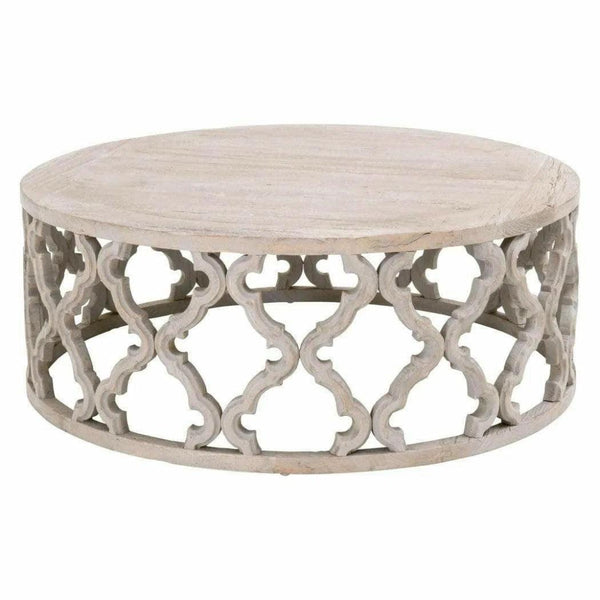 Clover Round Large Coffee Table - LOOMLAN - Essentials For Living - Coffee Tables