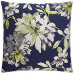 Cloverfield Indigo Throw Pillow With Insert - LOOMLAN - D.V. Kap - Throw Pillows