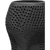 Coastal Style Black Porcelain Night Sky Vase - LOOMLAN - Jamie Young - Vases & Jars