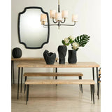 Coastal Style Black Porcelain Night Sky Vase - LOOMLAN - Jamie Young - Vases & Jars