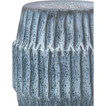 Coastal Style Blue Ceramic Modern Side Table - LOOMLAN - Jamie Young - Side Tables