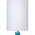 Coastal Style Blue Glass Studio Table Lamp - LOOMLAN - Jamie Young - Table Lamps