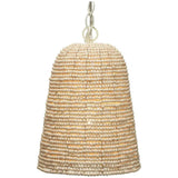 Coastal Style Cream Wood Iron Canal Pendant - LOOMLAN - Jamie Young - Pendants