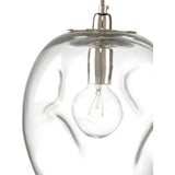 Coastal Style Dimpled Glass Pendant - LOOMLAN - Jamie Young - Pendants