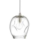 Coastal Style Dimpled Glass Pendant - LOOMLAN - Jamie Young - Pendants