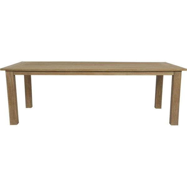 Coastal Teak Modern Outdoor Dining Table - LOOMLAN - Sunset West - Outdoor Dining Tables