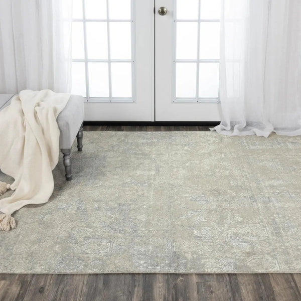 Coft Geometric Gray Large Area Rugs For Living Room - LOOMLAN - LOOMLAN - Area Rugs