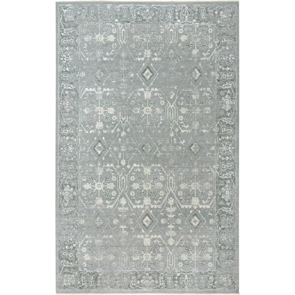Cold Floral Gray Large Area Rugs For Living Room - LOOMLAN - LOOMLAN - Area Rugs