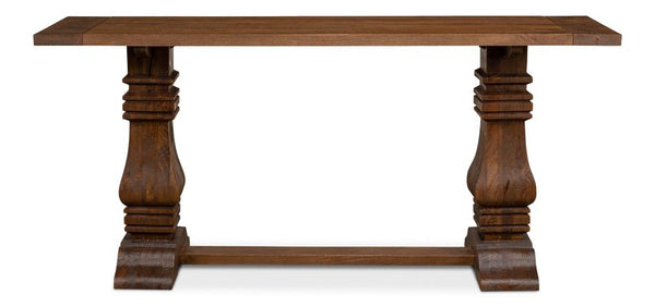 Colette Wooden Rectangular Console Table - LOOMLAN - Sarreid - Console Tables