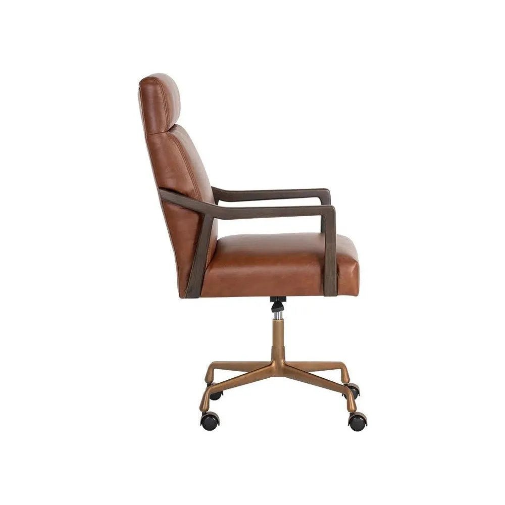 Collin Modern Office Armchair - LOOMLAN - SUNPAN - Office Chairs