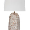 Colter Brown Ceramic Table Lamp - LOOMLAN - Bassett Mirror - Table Lamps