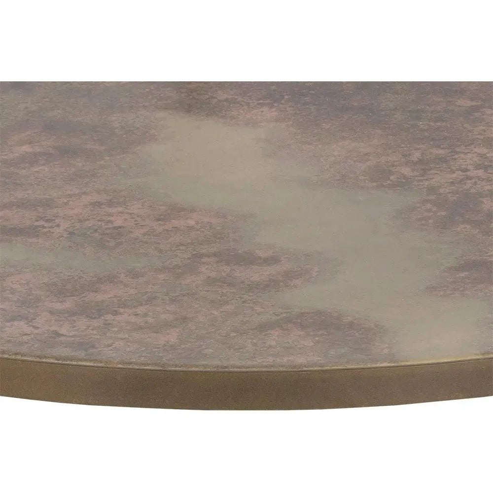 Concord Iron Framed Glass Top Coffee Table - LOOMLAN - SUNPAN - Coffee Tables