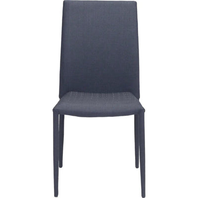 Confidence Dining Chair (Set of 4) Black - LOOMLAN - Zuo Modern - Dining Chairs