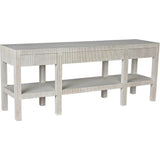 Conrad Console, White Wash - LOOMLAN - Noir - Console Tables