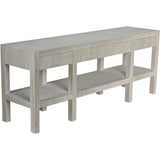 Conrad Console, White Wash - LOOMLAN - Noir - Console Tables