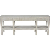 Conrad Console, White Wash - LOOMLAN - Noir - Console Tables