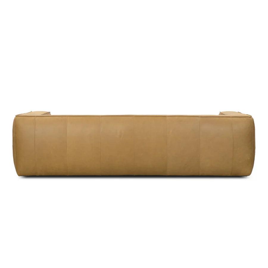 Contemporary Leather Club Sofa - LOOMLAN - Uptown Sebastian - Sofas & Loveseats