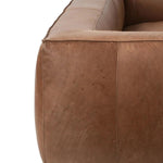 Contemporary Leather Club Sofa - LOOMLAN - Uptown Sebastian - Sofas & Loveseats