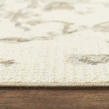 Cony Floral Beige Kitchen Hallway Runner Rug - LOOMLAN - LOOMLAN - Area Rugs