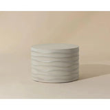 Corey Concrete Outdoor Round Coffee Table - LOOMLAN - SUNPAN - Outdoor Coffee Tables