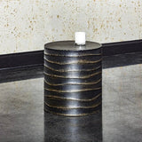 Corey Concrete Outdoor Round End Table - LOOMLAN - SUNPAN - Outdoor Side Tables