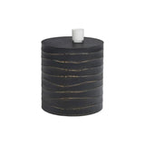 Corey Concrete Outdoor Round End Table - LOOMLAN - SUNPAN - Outdoor Side Tables