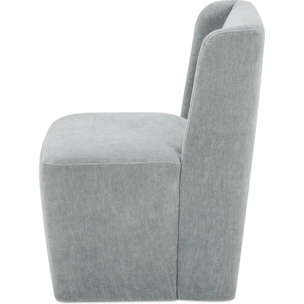 Cormac Rolling Performance Fabric Dining Chair - LOOMLAN - Moe's Home - Dining Chairs