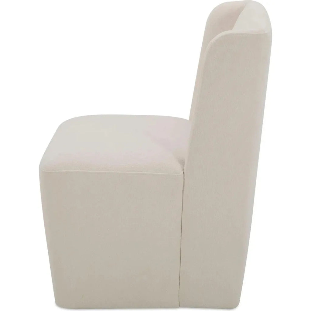 Cormac Rolling Performance Fabric Dining Chair - LOOMLAN - Moe's Home - Dining Chairs