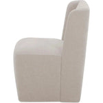 Cormac Rolling Performance Fabric Dining Chair - LOOMLAN - Moe's Home - Dining Chairs