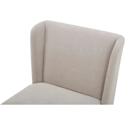 Cormac Rolling Performance Fabric Dining Chair - LOOMLAN - Moe's Home - Dining Chairs