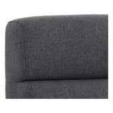 Cornell Fabric Modular Armless Chair - LOOMLAN - SUNPAN - Modular Sofas