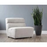 Cornell Fabric Modular Armless Chair - LOOMLAN - SUNPAN - Modular Sofas