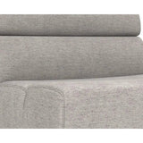 Cornell Fabric Modular Armless Chair - LOOMLAN - SUNPAN - Modular Sofas