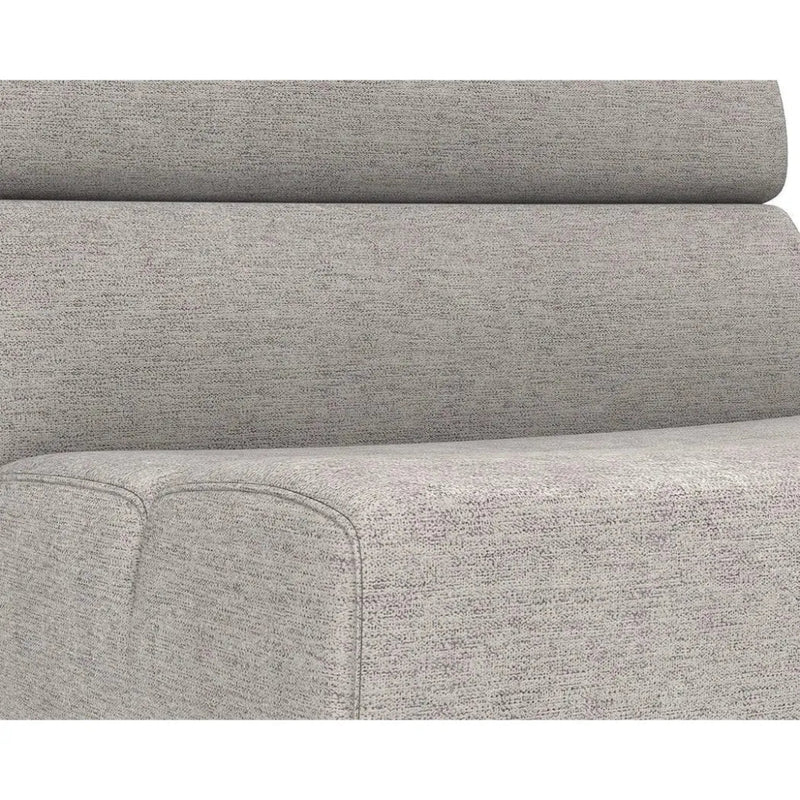 Cornell Fabric Modular Armless Chair - LOOMLAN - SUNPAN - Modular Sofas
