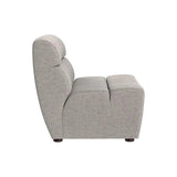 Cornell Fabric Modular Armless Chair - LOOMLAN - SUNPAN - Modular Sofas