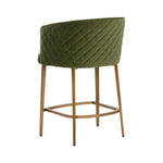 Cornella Fabric Counter Stool - LOOMLAN - SUNPAN - Counter Stools