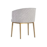 Cornella Fabric Dining Armchair - LOOMLAN - SUNPAN - Dining Chairs