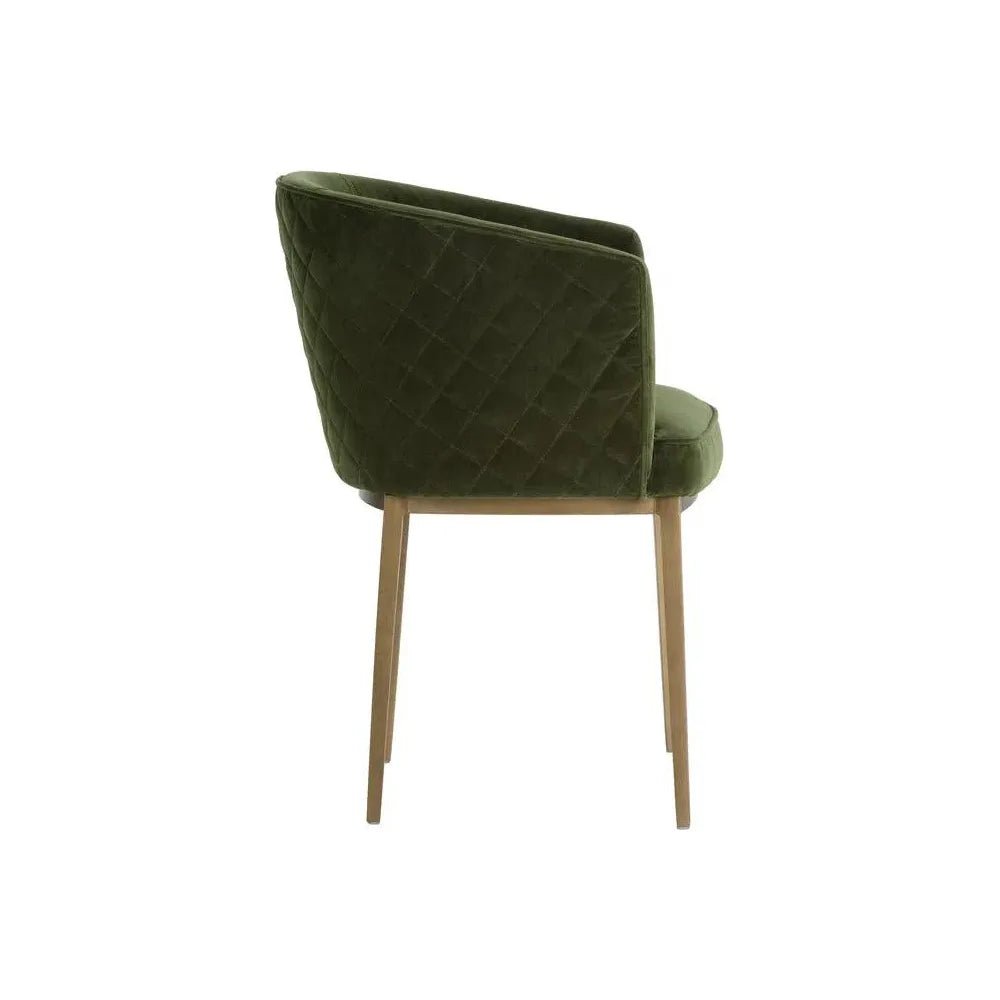 Cornella Fabric Dining Armchair - LOOMLAN - SUNPAN - Dining Chairs